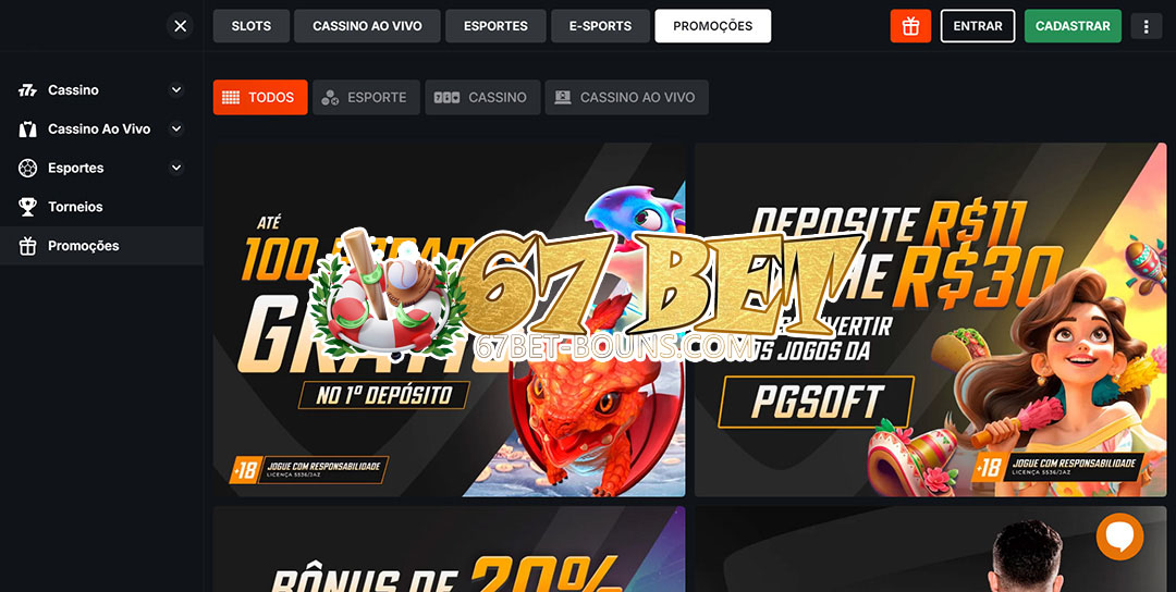 67 bet game